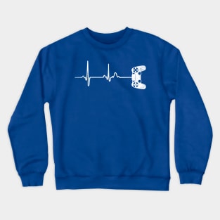 Gamer Heartbeat Crewneck Sweatshirt